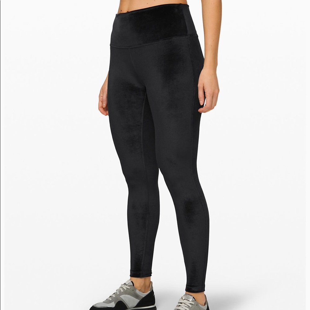 Lululemon Wunder Lounge Velvet Leggings